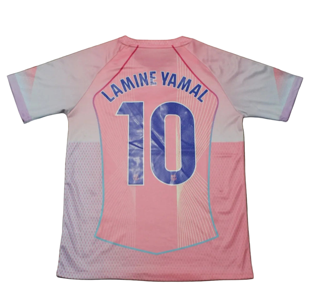 Lamine Yamal barcellona shirt